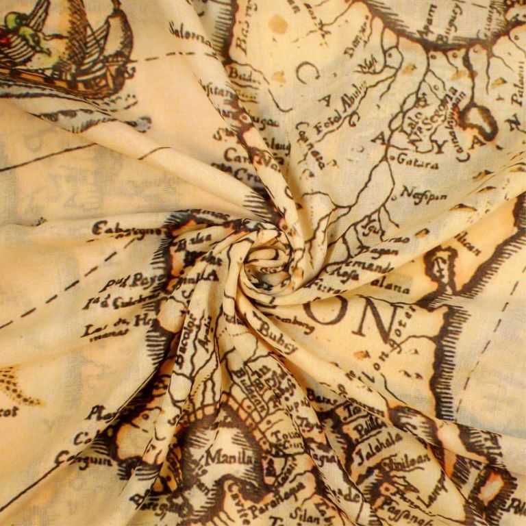 Scarf - Murillo Velarde Philippine Map - Image 3