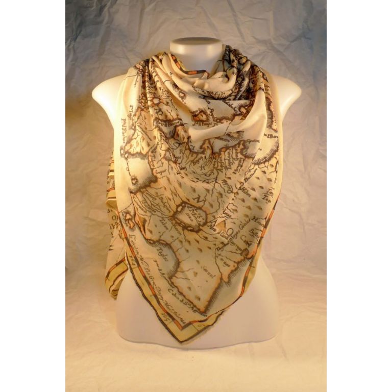 Scarf - Murillo Velarde Philippine Map - Image 2