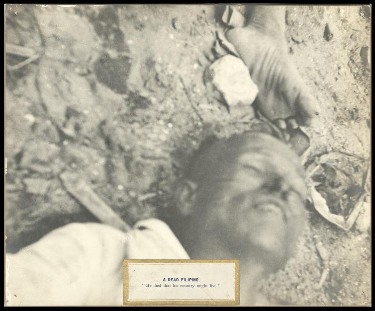 A dead Filipino. “He died that his country might live.”