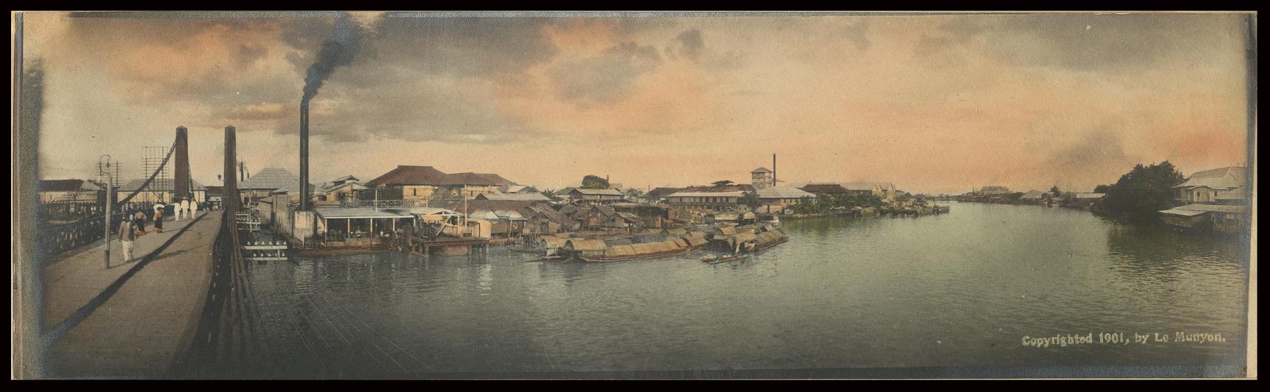 [Untitled – Puente Colgante, suspension bridge].