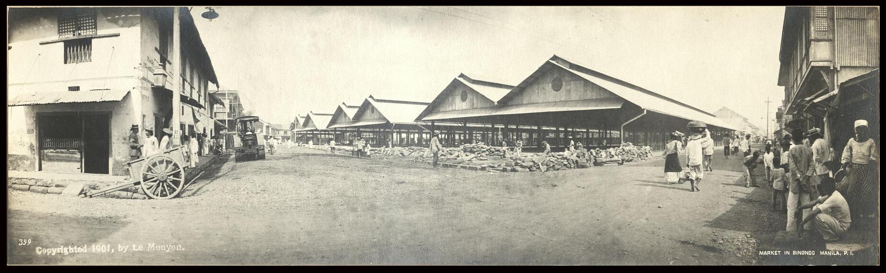 Market in Binondo [La Quinta Market in Quiapo], Manila, P. I.