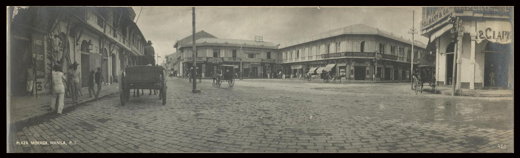 Plaza Moraga, Manila, P. I.