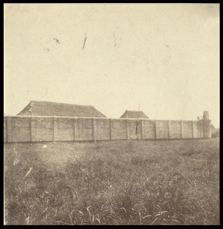 Walls of Bilibad [Bilibid] Prison – made of stone about 8 feet thick.