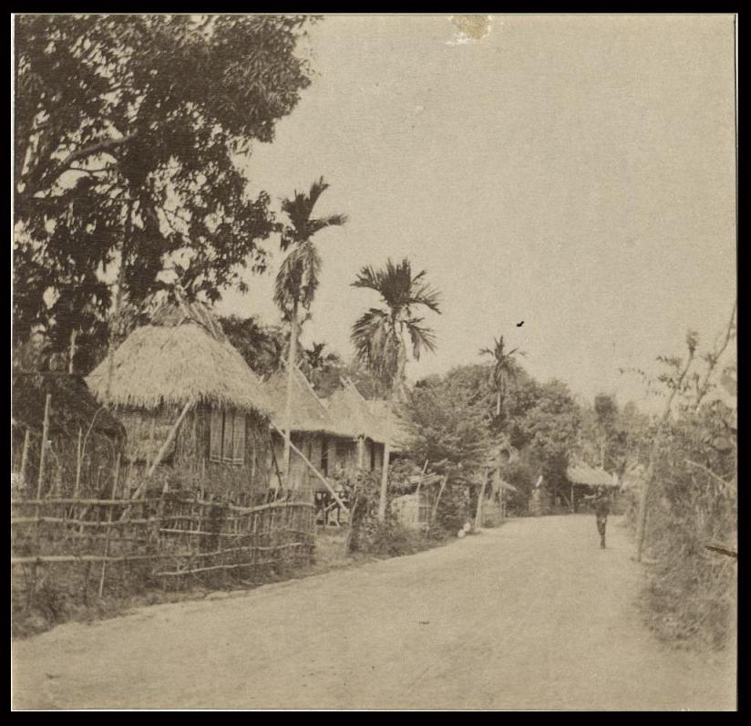A street in Manila.