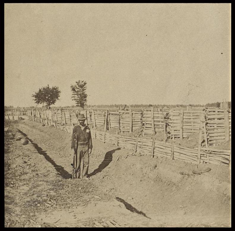Trenches at Calambra [Calamba].