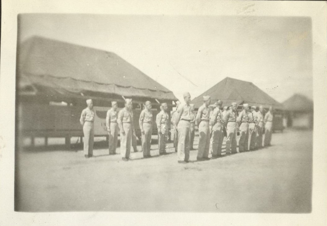 Saturday inspection [Floridablanca airfield, Pampanga?]