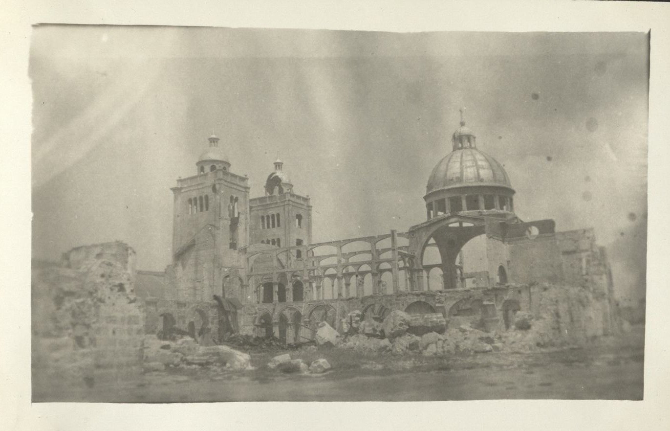 Church, Walled City [Ruins of Lourdes Church in Intramuros].