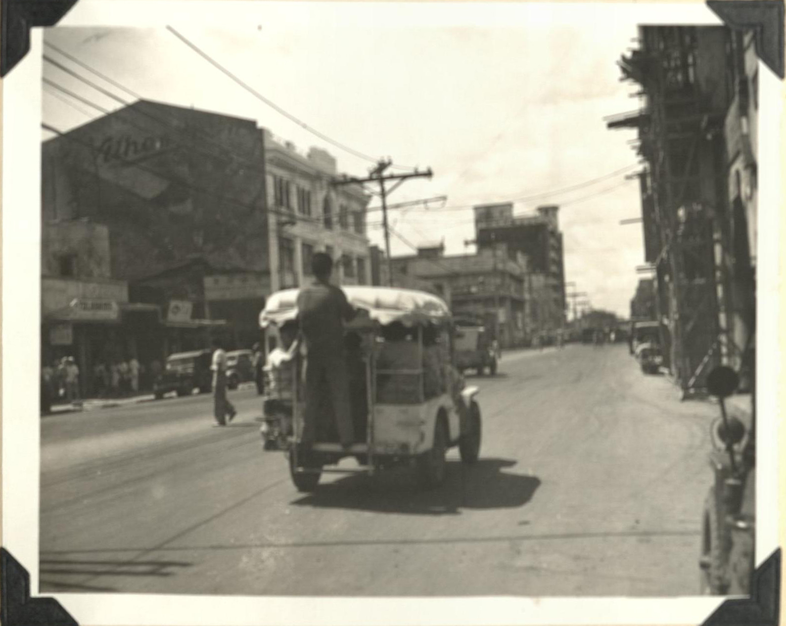 Rizal Avenue, Manila – Converted Jeep.