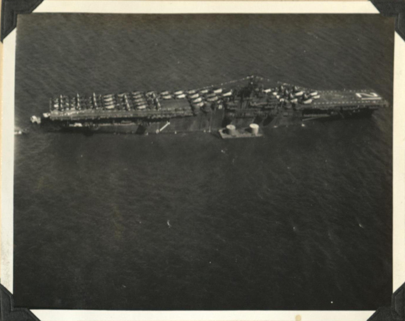 Refueling flat-top [USS Boxer, CV-21].