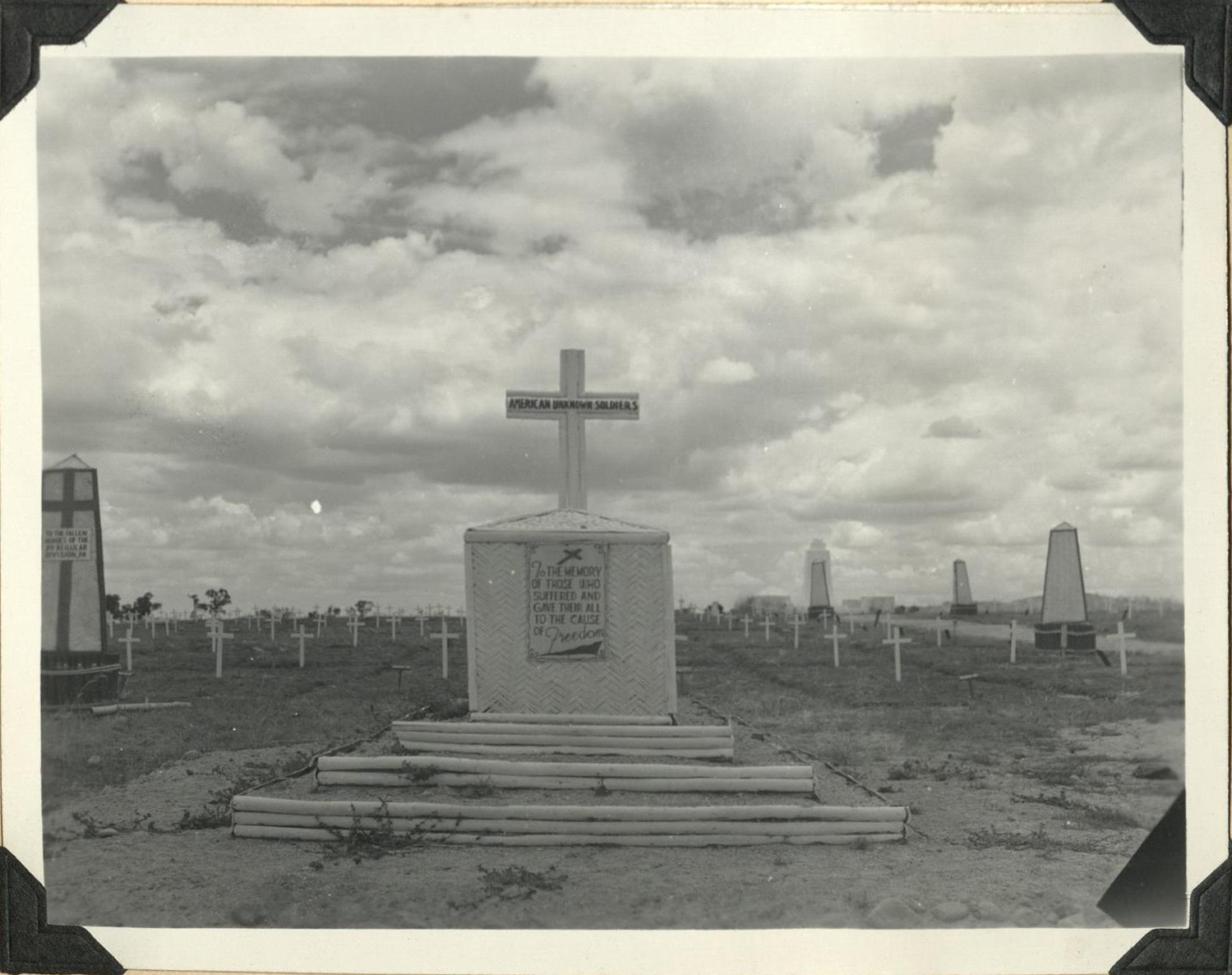 Cemetery, Camp O’Donnell – End of the Death March.