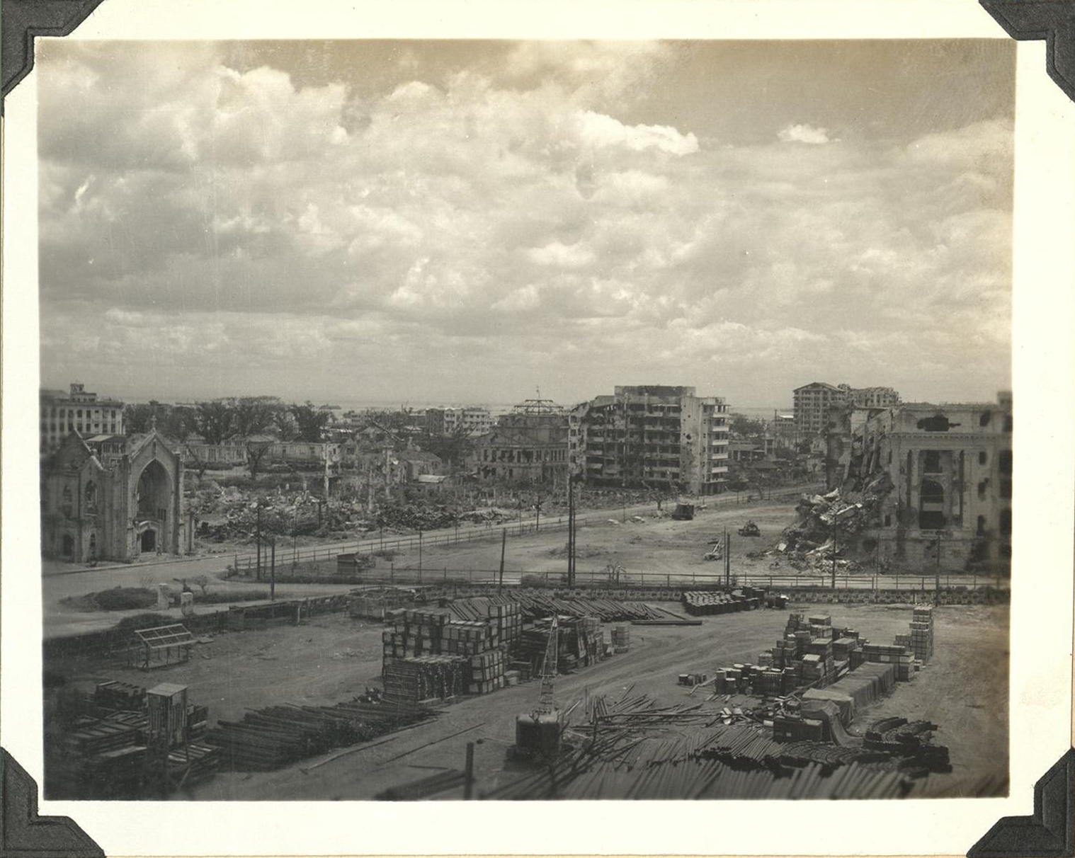View of Walled City [actually, Ermita].