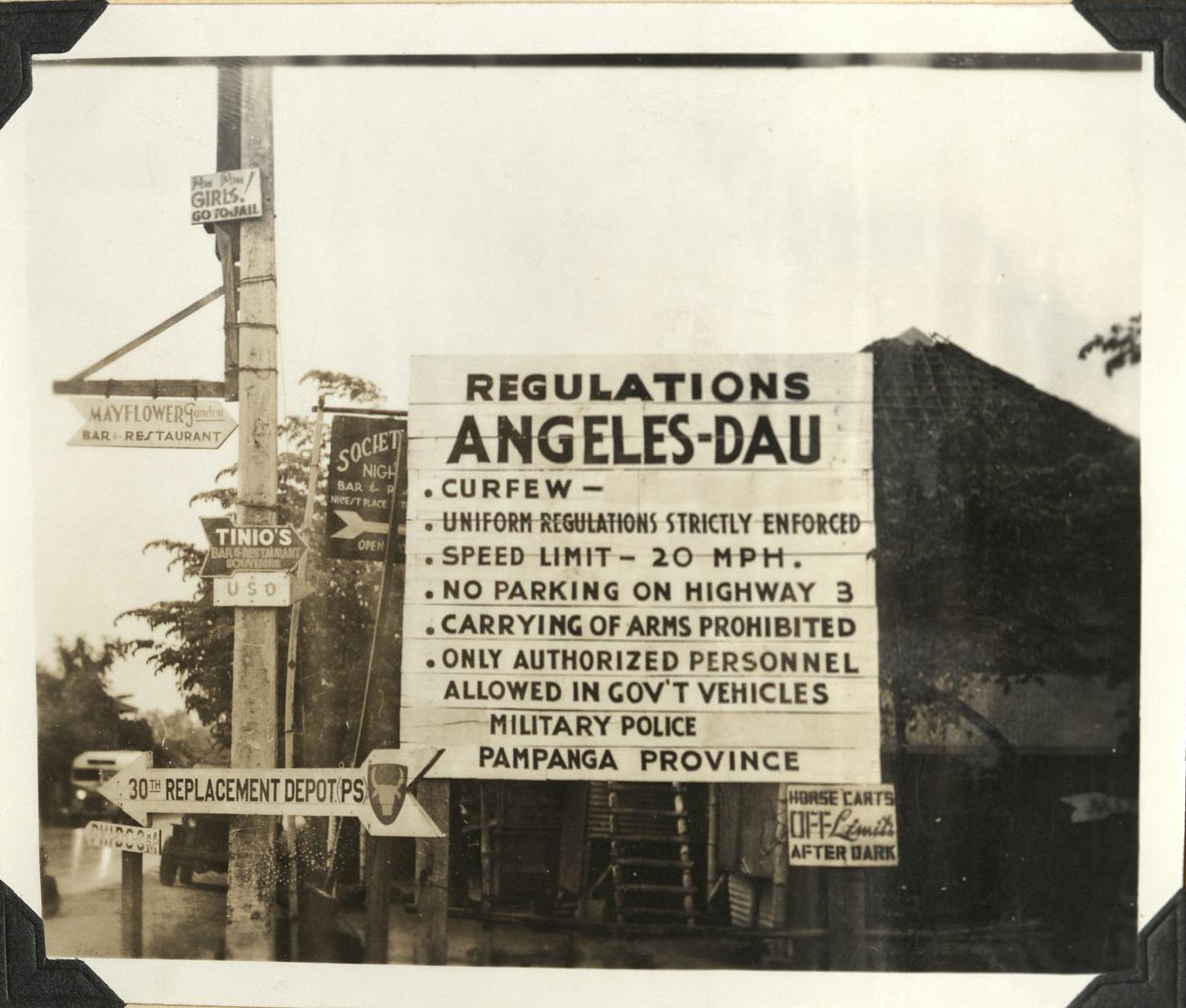 [Untitled – Signs, Dau, Angeles, Pampanga].