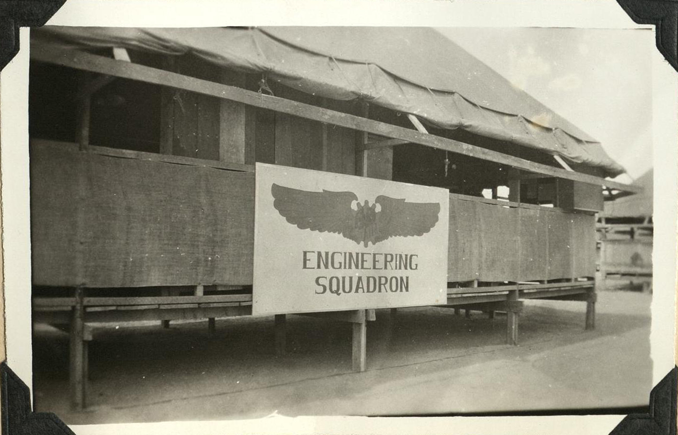 [Untitled – Engineering Squadron barracks or headquarters, Basa or Clark air base].