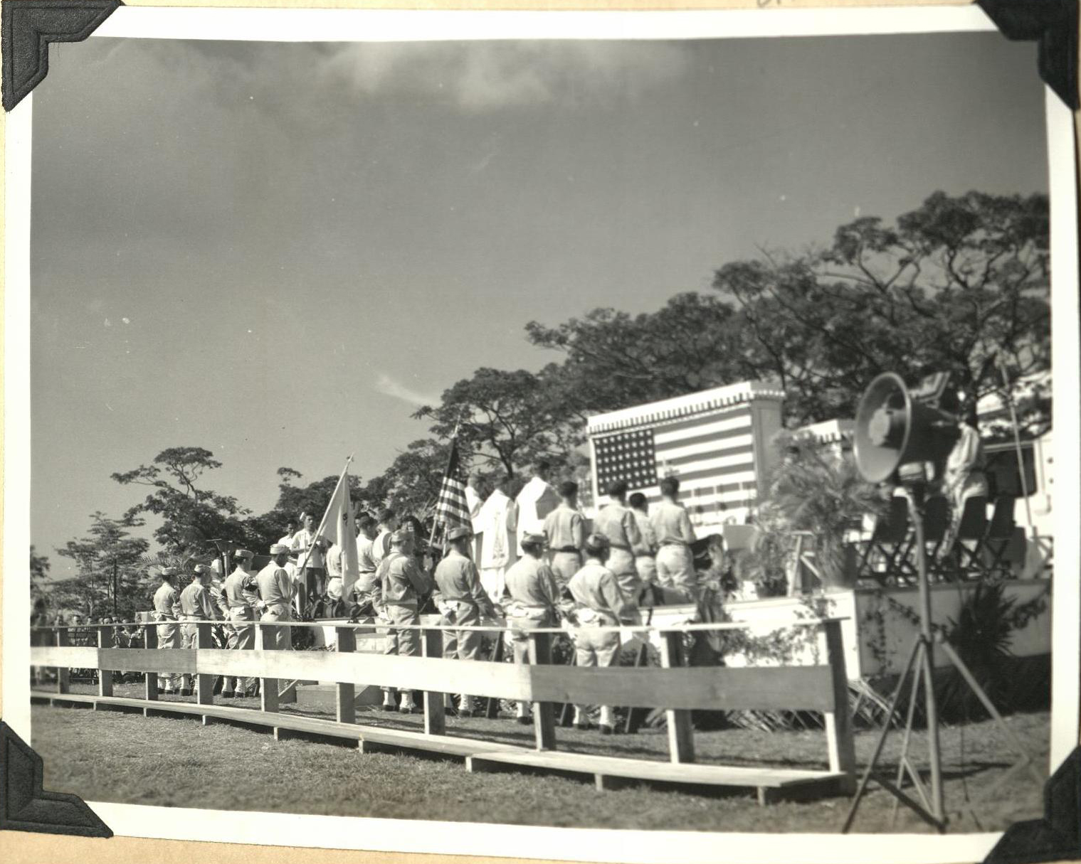 [Untitled – Ceremony at air base, Pampanga].