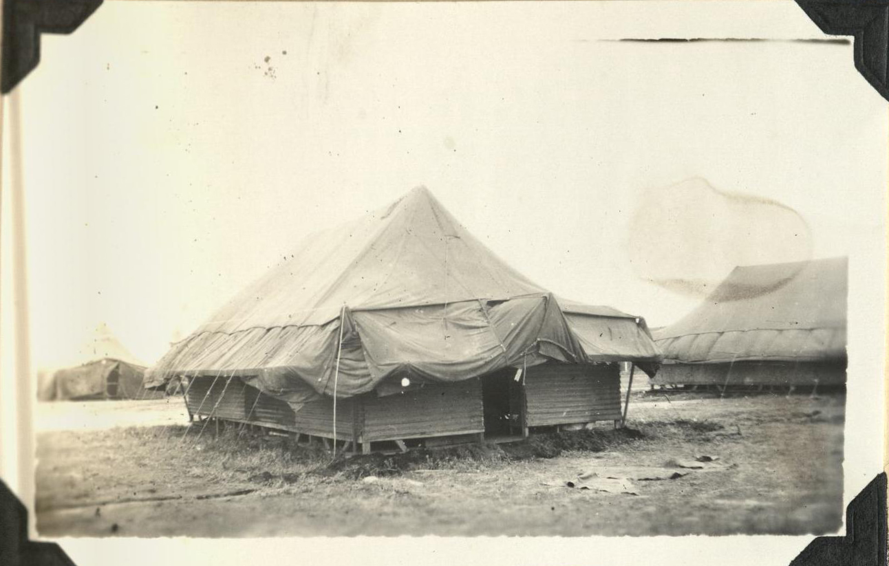 [Untitled – Barracks at Pampanga air base – Floridablanca?].