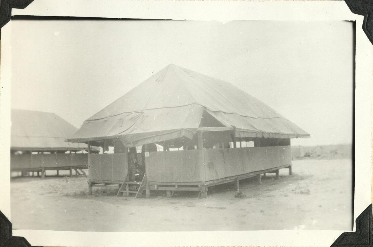 [Untitled – Barracks at Pampanga air base – Floridablanca?].