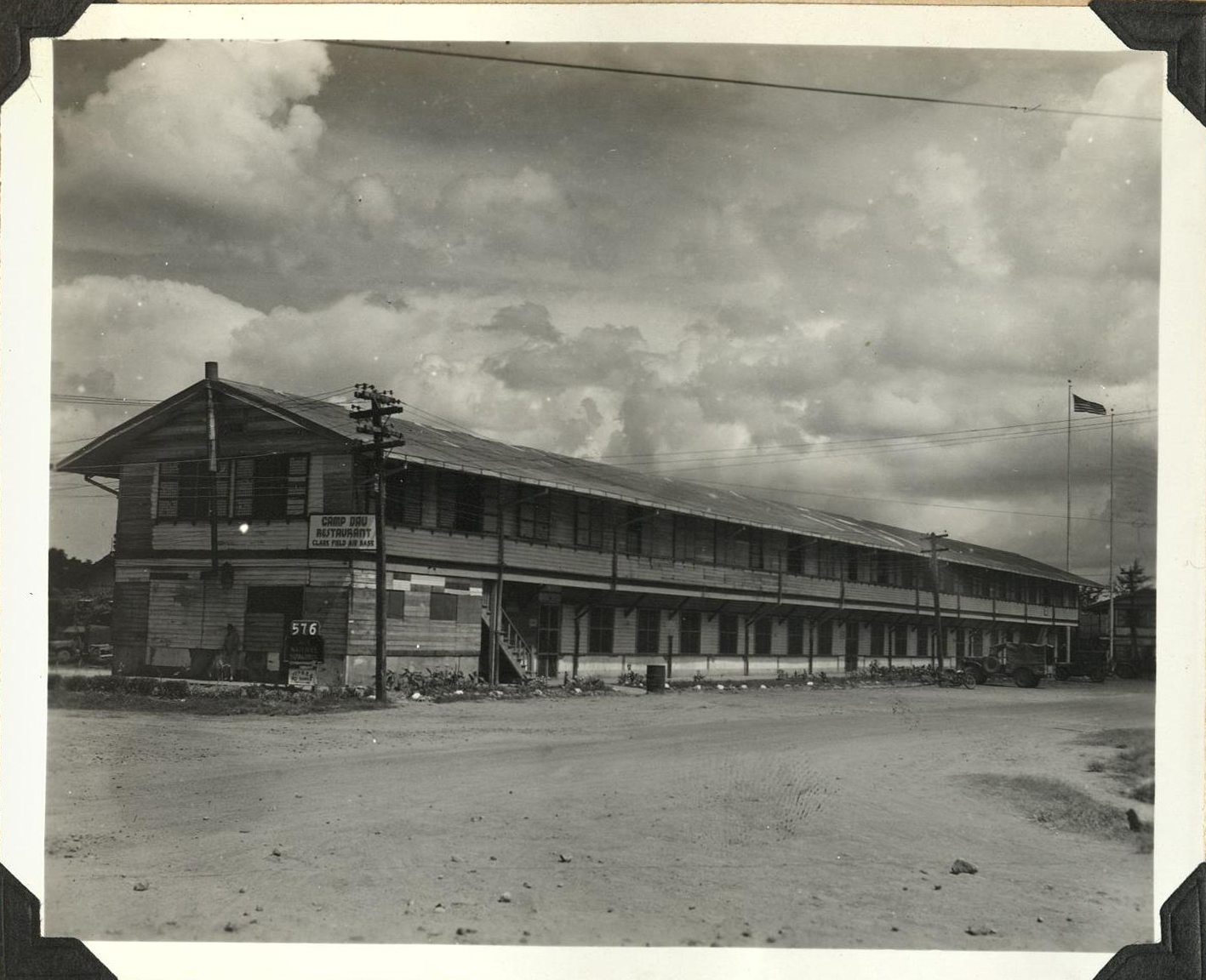 [Untitled – Camp Dau Restaurant, Clark Field Air Base].