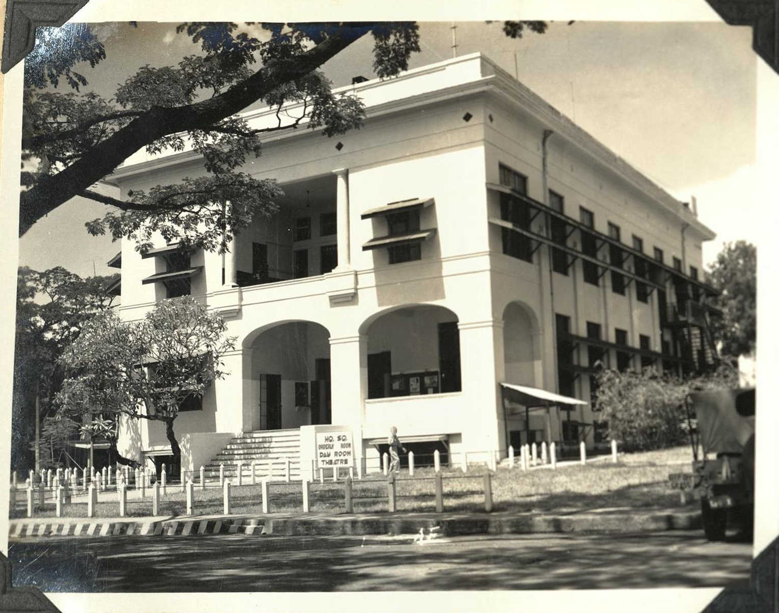 [Untitled – Headquaters Squadron., Orderly Room, Day Room, Theatre – Clark Air Base].