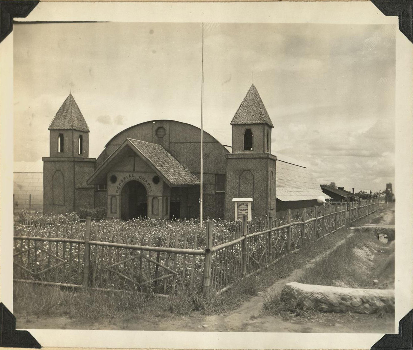 [Untitled – The Memorial Chapel, Clark Air Base? – exterior].
