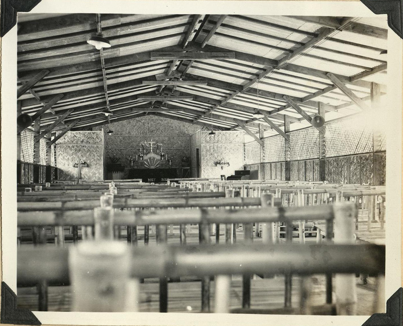[Untitled – The Memorial Chapel, Clark Air Base? – interior].