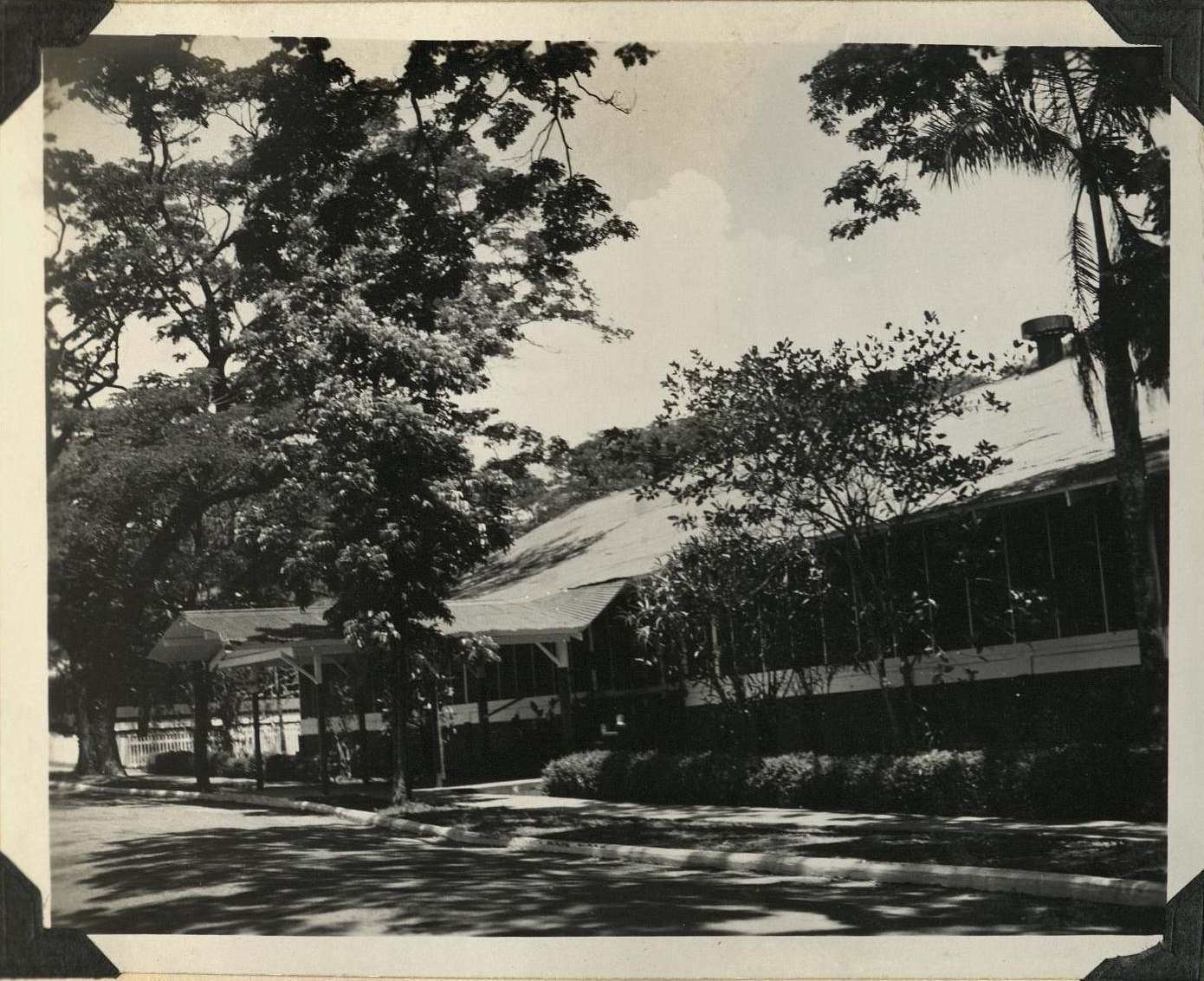 [Untitled – Building at Clark Air Base].