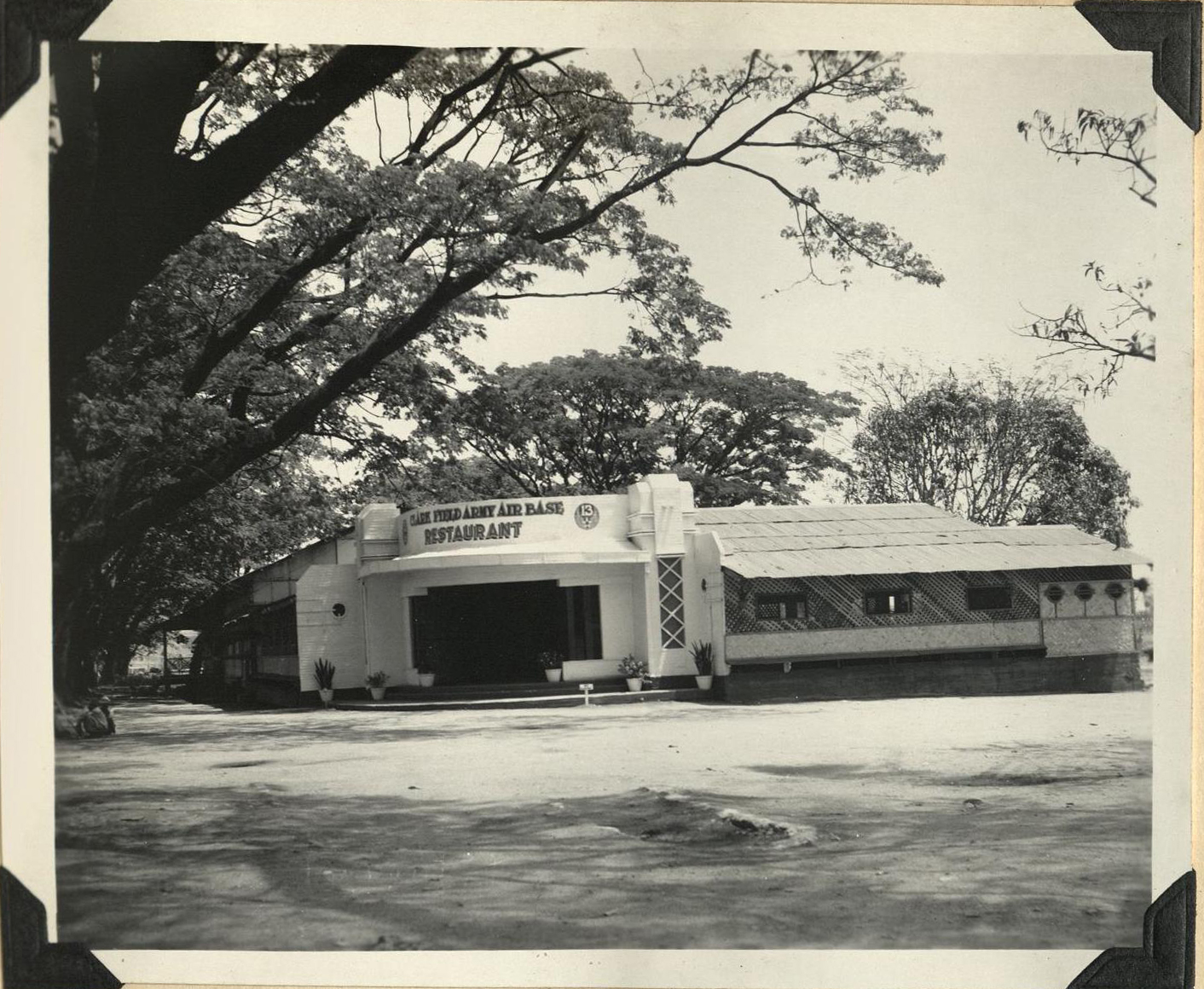 [Untitled – Clark Field Army Air Base Restaurant].