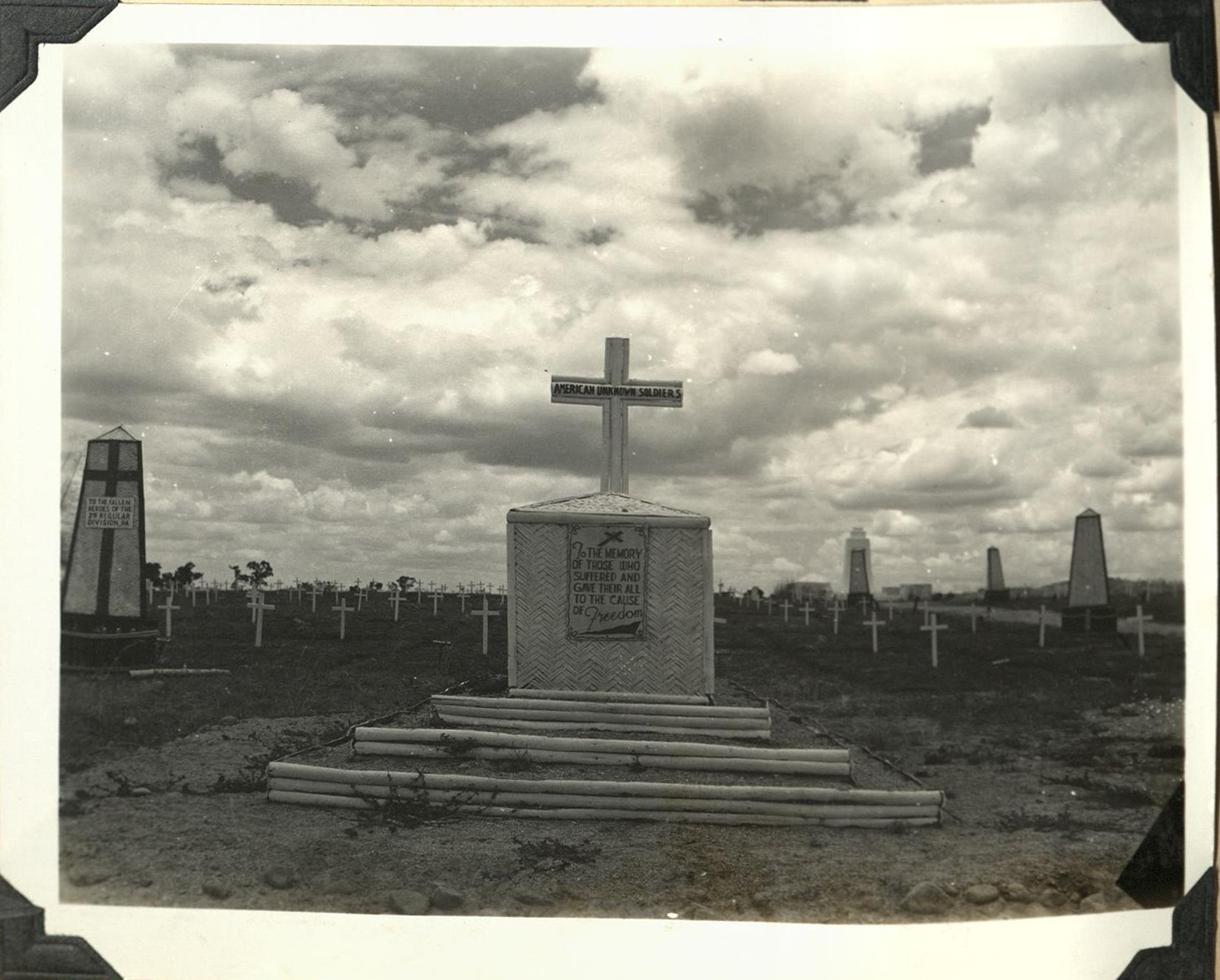Cemetery, Camp O’Donnell – End of the Death March.