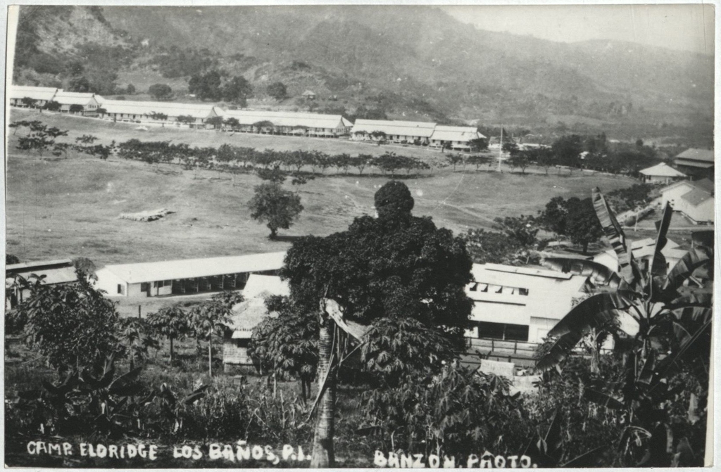 Camp Eldridge, Los Banos, P. I.