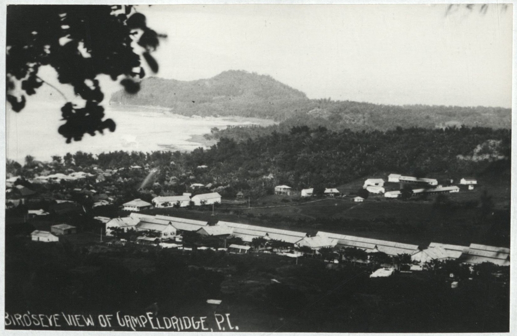 Birdseye view of Camp Eldridge, P. I.
