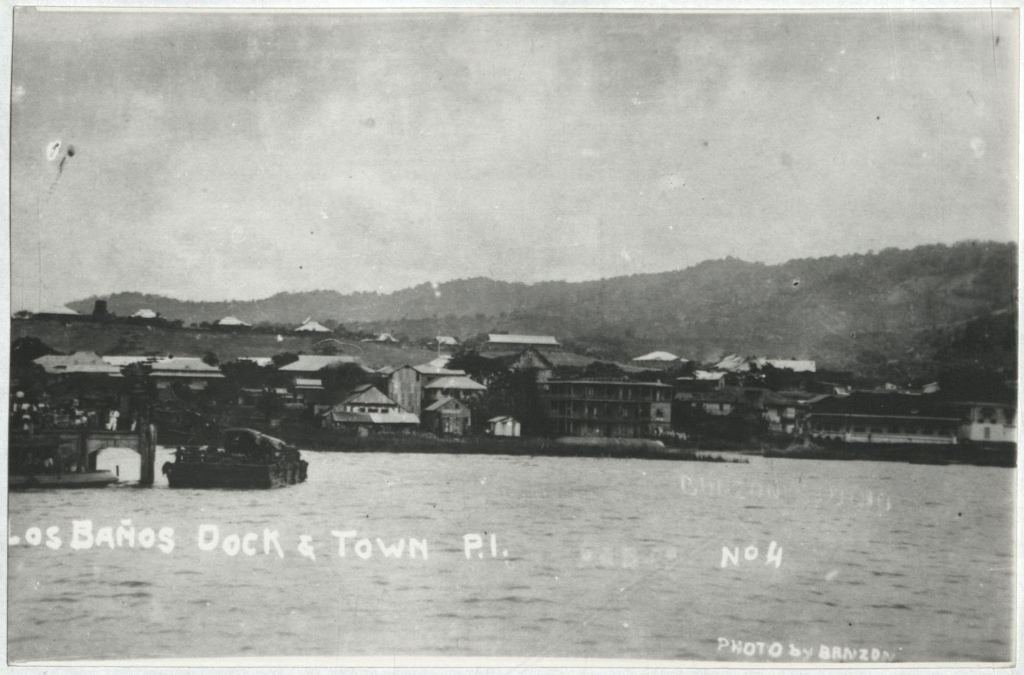 No. 4. Los Banos Dock & Town, P. I.