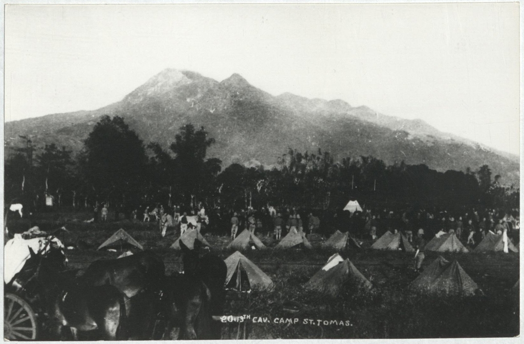 20. 13th Cav [Cavalry] Camp, St. Tomas.
