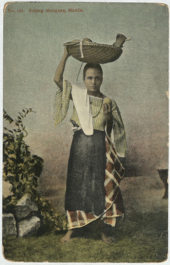 No. 121. Selling mangoes [mangos], Manila.