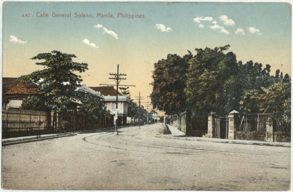 A 87 – Calle General Solano, Manila, Philippines.