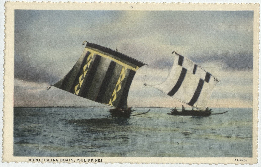 Moro fishing boats, Philippines.