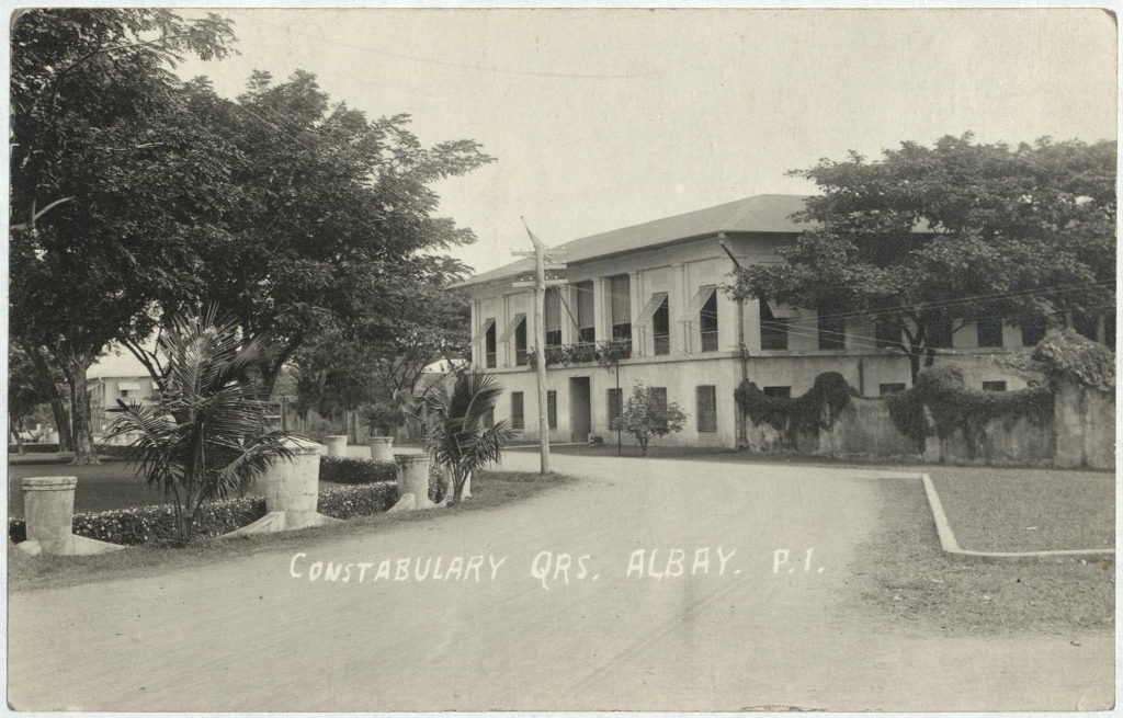 Constabulary Qrs. [Quarters], Albay, P. I.