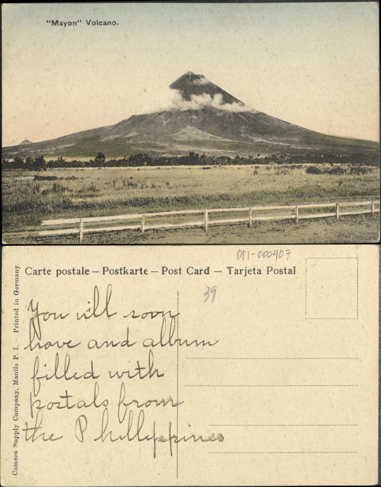 “Mayon” Volcano.