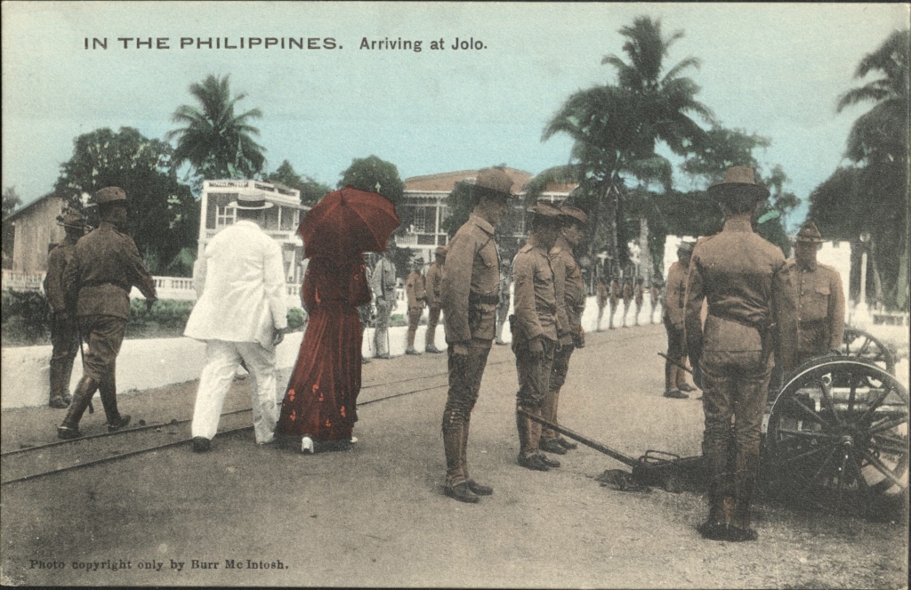 IN THE PHILIPPINES. Arriving at Jolo.