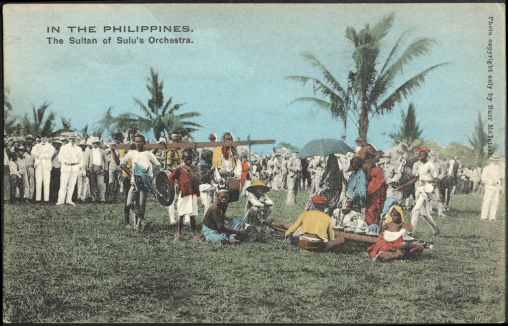 IN THE PHILIPPINES. The Sultan of Sulu�s orchestra.