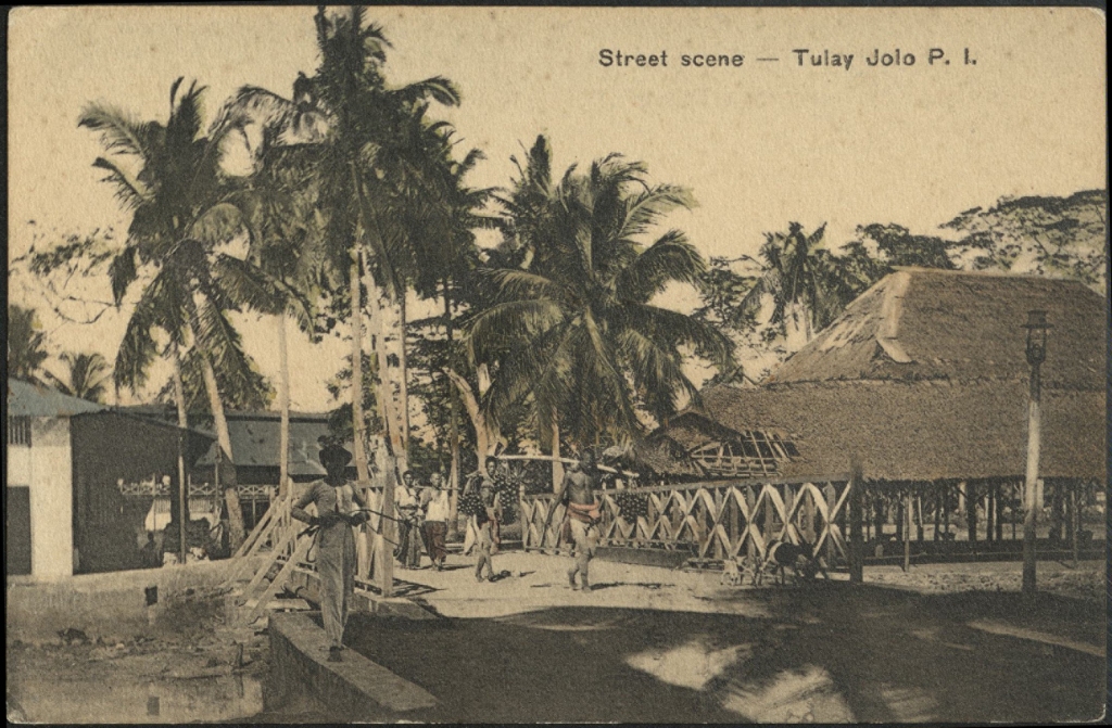 Street scene � Tulay, Jolo P. I.