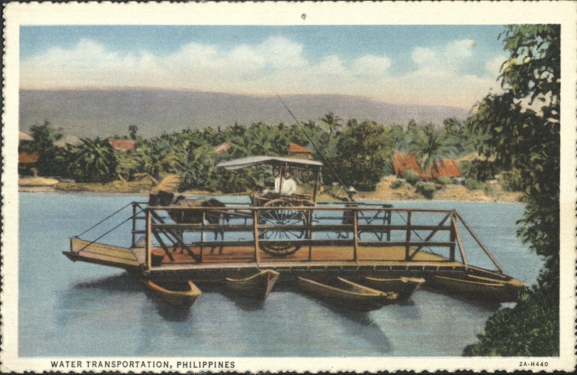 Water transportation, Philippines.