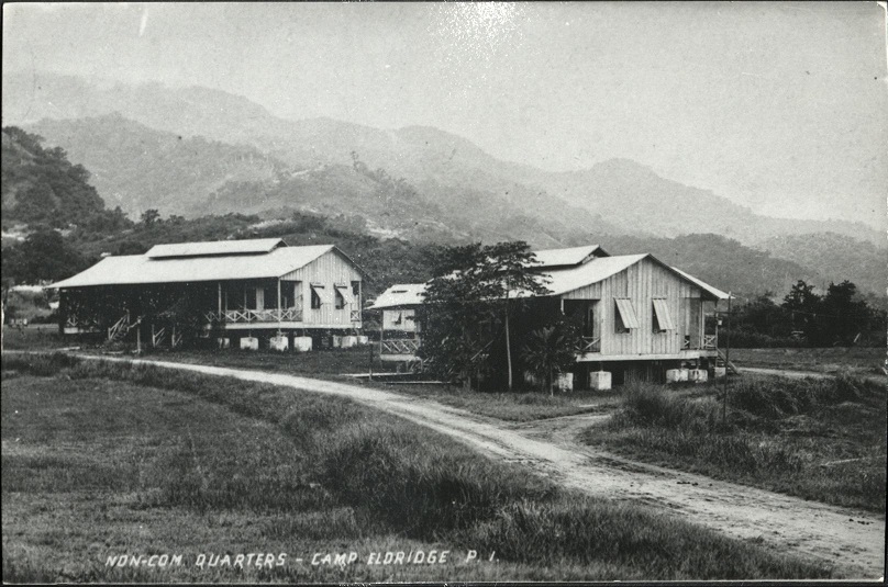 Non-com quarters – Camp Eldridge, P. I.