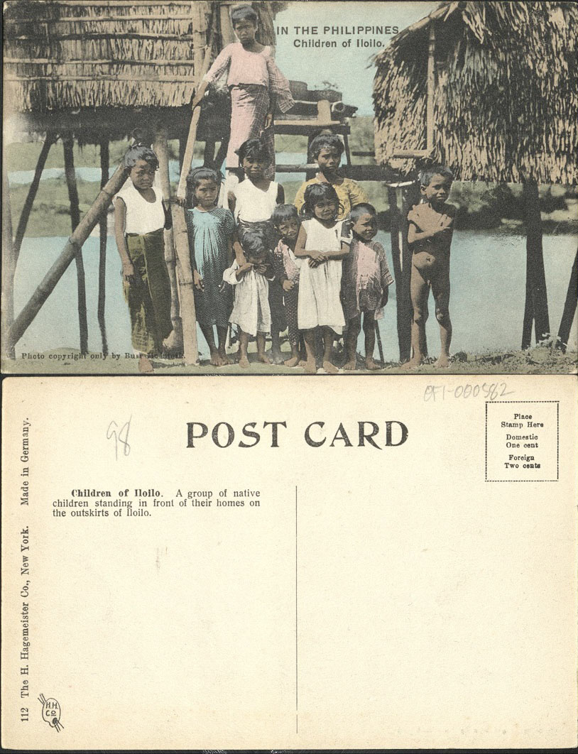 IN THE PHILIPPINES. Children of Iloilo.