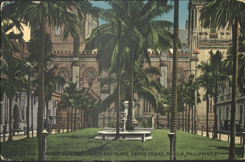 A 243 � Santo Domingo Church and Plaza Santo Tomas, Manila, Philippines.