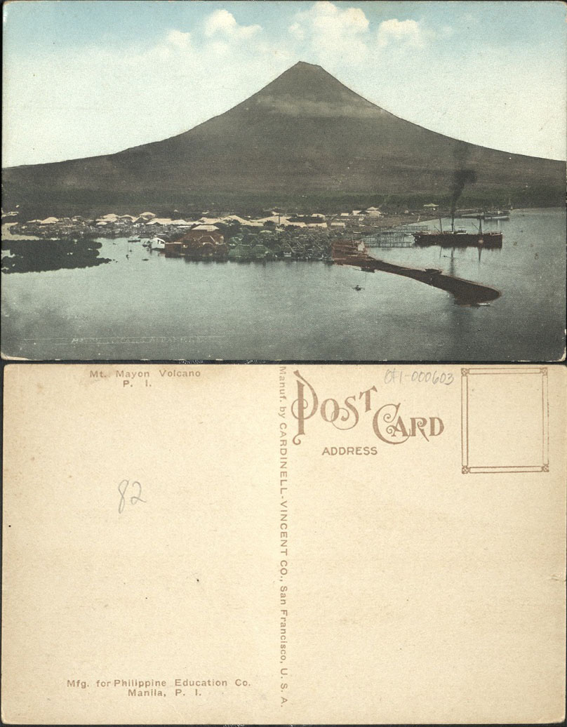 Mt. Mayon Volcano, P. I.