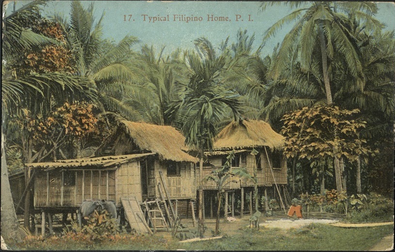 17. Typical Filipino home, P. I.