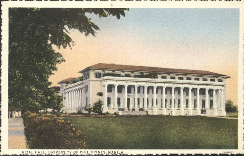 Rizal Hall, University of Philippines, Manila.