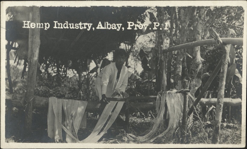 Hemp industry, Albay Prov. [Province] P. I.