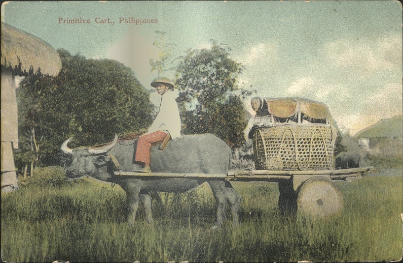 Primitive cart, Philippines.