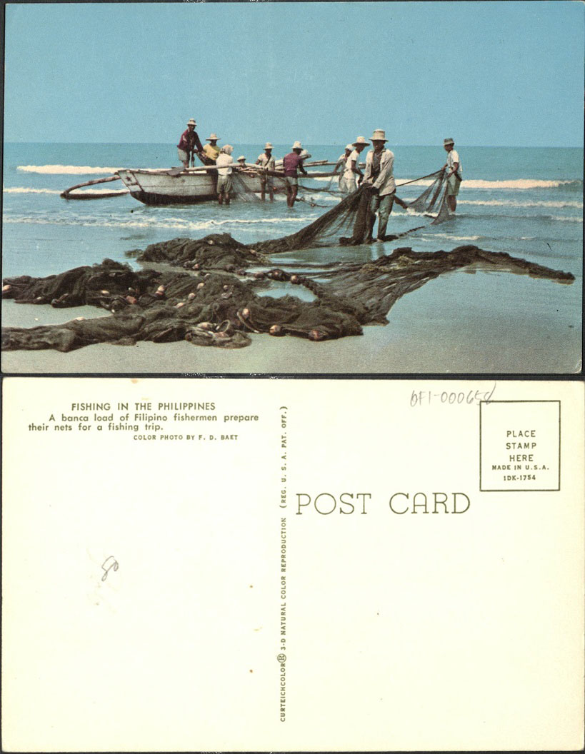 Fishing in the Philippines.
