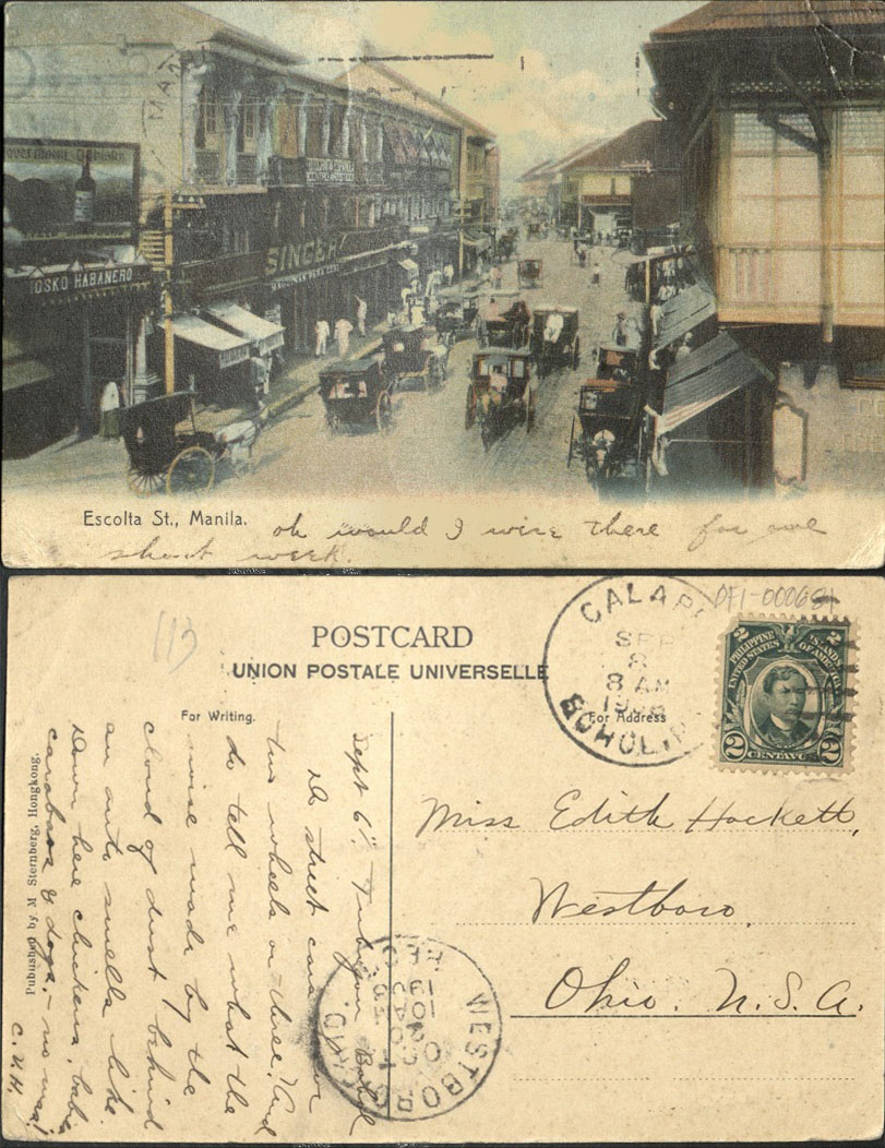 Escolta St., Manila.